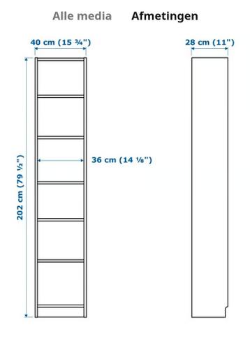 Billy boekenkast Ikea - Nette staat - afbeelding 2