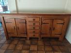 Rustieke Massief Eiken Kast met Handgesmede
Delen, Huis en Inrichting, Kasten | Dressoirs, Ophalen, Gebruikt, Eikenhout, 200 cm of meer