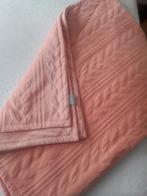 Optidee woondeken, zalmrose, Huis en Inrichting, Woonaccessoires | Plaids en Woondekens, Ophalen of Verzenden, Zo goed als nieuw