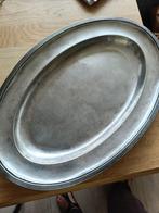 GROTE VERZILVERDE SCHAAL, Antiek en Kunst, Antiek | Goud en Zilver, Ophalen of Verzenden