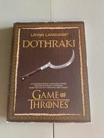 Game of thrones learn Dothraki, Cd's en Dvd's, Dvd's | Tv en Series, Ophalen of Verzenden, Zo goed als nieuw