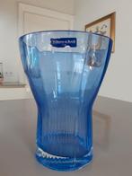 Mooie Blauwe Vaas Villeroy en Boch, Huis en Inrichting, Woonaccessoires | Vazen, Blauw, Ophalen of Verzenden, Minder dan 50 cm