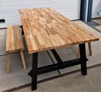 1 x Ikea Skogsta grote eettafels vergadertafels hout 235 cm, Ophalen of Verzenden, Zo goed als nieuw, Rechthoekig, Hout