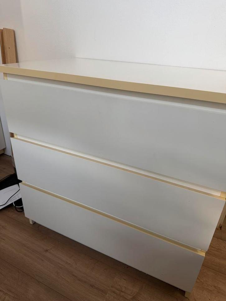 IKEA Malm Ladekast, Huis en Inrichting, Kasten | Ladekasten, Gebruikt, Minder dan 100 cm, 50 tot 100 cm, 25 tot 50 cm, 3 of 4 laden