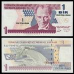 Turkije 1970, 16 biljetten, 1 t/m 1.000.000 Lira (UNC), Setje, Midden-Oosten, Verzenden