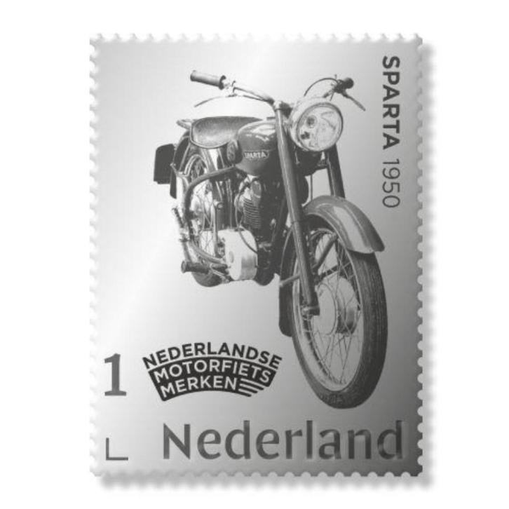sparta 1950 motorfietsen, Postzegels en Munten, Postzegels | Nederland, Postfris, Na 1940, Ophalen