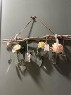 Countryfield wand decoratie met fotolijstje zijdebloemen, Ophalen of Verzenden, Zo goed als nieuw