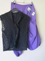 X-as Cora Kemperman top met Louise Fd design rok maat 38, Maat 38/40 (M), Cora Kemperman+skunkfunk, Verzenden, Wit