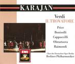 Verdi Il Trovatore Karajan CD, Ophalen of Verzenden, Romantiek, Gebruikt, Opera of Operette