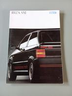 Seat Ibiza SXi 3 / 1988 18 pag., Verzenden, Zo goed als nieuw, Overige merken