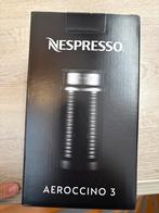 nieuw! Aeroccino 3 Zwart nespresso, Witgoed en Apparatuur, Ophalen, Nieuw, Elektrische melkopschuimer