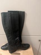 Hogl Zwarte Leren Laarzen Maat 35, Kleding | Dames, Schoenen, Ophalen of Verzenden, Gedragen, Zwart, Hoge laarzen