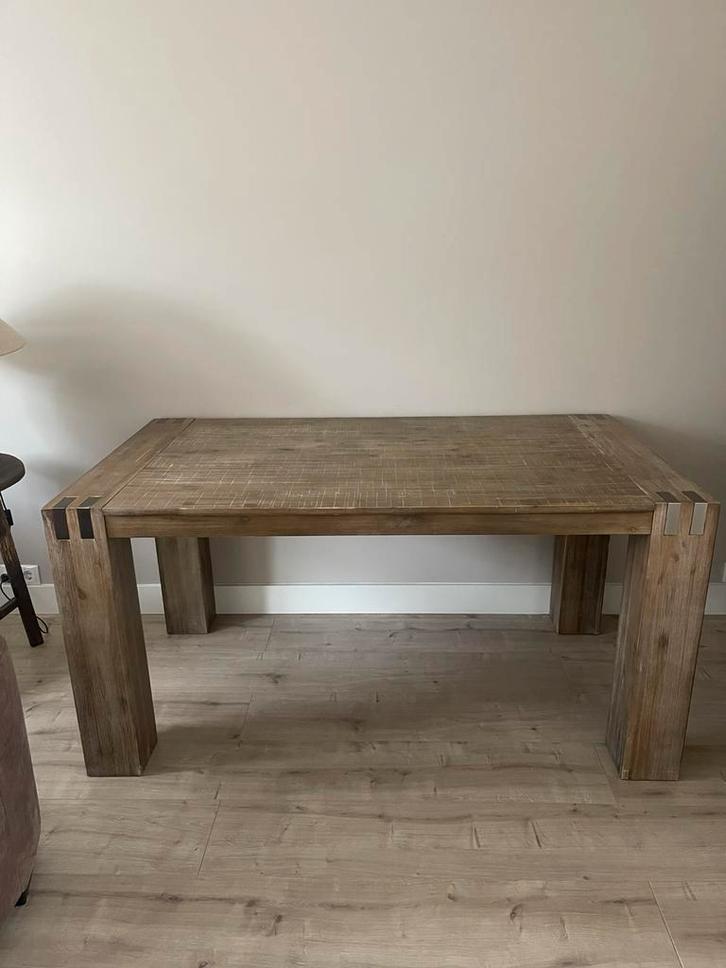 Eettafel Bassano (Pronto), Huis en Inrichting, Tafels | Eettafels, Zo goed als nieuw, 50 tot 100 cm, 200 cm of meer, Rechthoekig