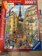 Ravensburger Puzzel - Parijs - 1000 stukjes, Hobby en Vrije tijd, Denksport en Puzzels, Ophalen, 500 t/m 1500 stukjes, Zo goed als nieuw