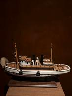 Mooi houten miniatuur boot, Ophalen, Zo goed als nieuw, Overige merken