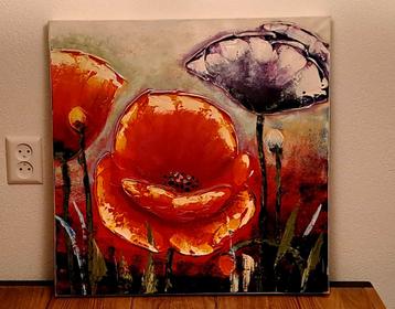 2 Art@Home Acryl Schilderijen - 60x60 cm beschikbaar voor biedingen