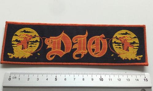 DIO STRIP zeer zeldzame strip patch 20 holy diver 5x17cm, Verzamelen, Muziek, Artiesten en Beroemdheden, Nieuw, Kleding, Verzenden