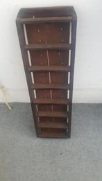 Houten Display Kastje, Huis en Inrichting, Kasten | Vitrinekasten, Met plank(en), Minder dan 50 cm, Gebruikt, Vintage