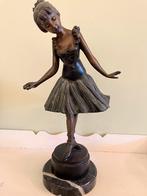 Bronzen ballerina, Antiek en Kunst, Ophalen of Verzenden