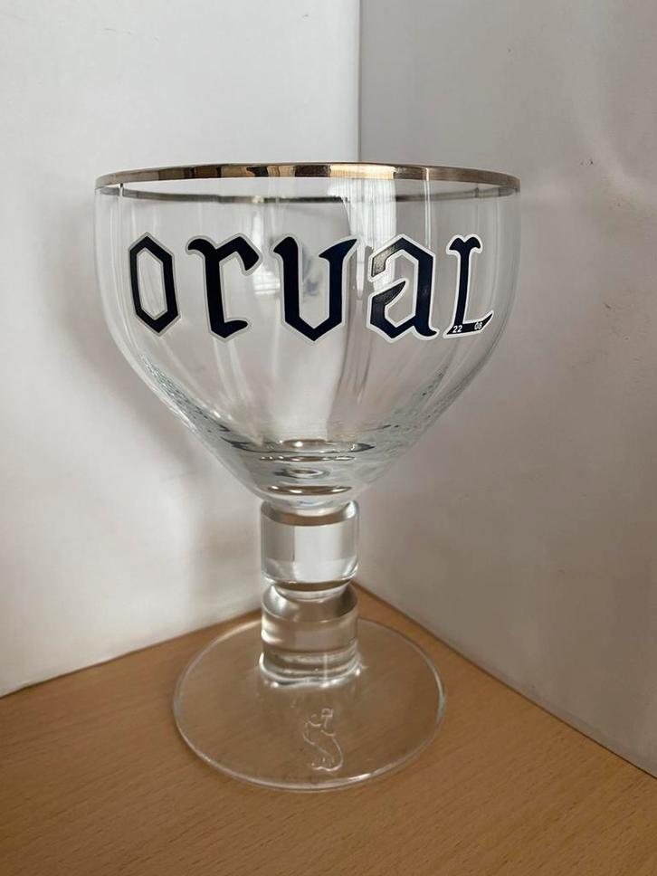 Orval bierglas 33cl Trappist, Verzamelen, Biermerken, Zo goed als nieuw, Glas of Glazen, Ophalen of Verzenden