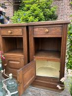 2 antieke nachtkastjes met een mooi marmer blad, slaapkamer, Hoofdstraat 15, Nieuw, Ophalen of Verzenden, Info@ILfienile.nl