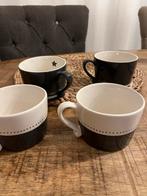 Bastion Collections Mokken - Set van 4, Gebruikt, Keramiek, Ophalen of Verzenden, Overige stijlen