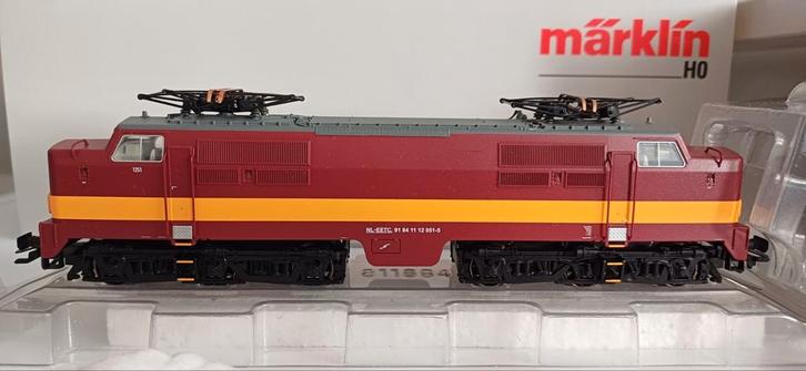 Märklin 37129 H0 Elektrische locomotief Serie 1200 EETC, Hobby en Vrije tijd, Modeltreinen | H0, Zo goed als nieuw, Locomotief