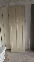 Drie paneeldeuren om op te knappen, Doe-het-zelf en Verbouw, Deuren en Horren, Ophalen, Gebruikt, Minder dan 80 cm, Binnendeur