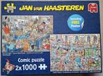 Jan van Haasteren puzzels 2 in 1, Hobby en Vrije tijd, Denksport en Puzzels, Ophalen, 500 t/m 1500 stukjes, Zo goed als nieuw
