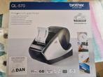 Labelprinter Brother QL 570, Computers en Software, Labelprinters, Ophalen of Verzenden, Nieuw, Etiket, Brother