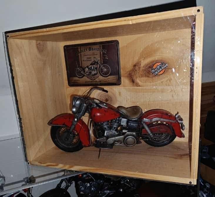 Revell 1/8 harley Davidson, Verzenden, Groter dan 1:32, Auto, Revell
