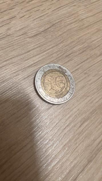 2 euro munt zeldzaam beschikbaar voor biedingen