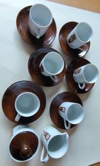 Vintage porseleinen klokservies, Antiek en Kunst, Ophalen of Verzenden