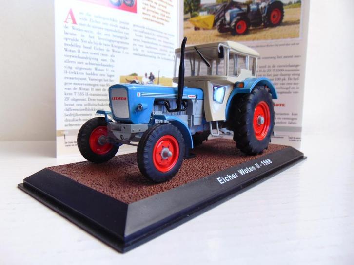 Model Tractor Eicher Wotan II - 1968 - 1/32, Hobby en Vrije tijd, Modelauto's | 1:32, Zo goed als nieuw, Tractor of Landbouw, Overige merken