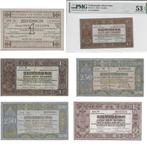 6 Zilverbonnen - Nederlandse guldens tussen 1918-1938, Ophalen of Verzenden, 10 gulden, Setje