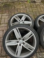 Originele 19 inch Audi S3 8V Velgen + zomerbanden, Gebruikt, Banden en Velgen, 235 mm, Personenwagen