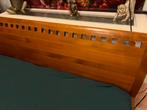 Zack Design massief houten 2 pers design bed (140x200cm), Huis en Inrichting, Gebruikt, Bruin, 140 cm, Hout