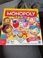 Monopoly junior, Hobby en Vrije tijd, Gezelschapsspellen | Bordspellen, Drie of vier spelers, Ophalen of Verzenden, Gebruikt, Hasbro Gaming