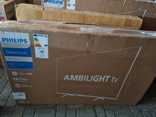Nieuwe 55 inch Philips ambilight led smart tv's, Audio, Tv en Foto, Televisies, Zo goed als nieuw, Ophalen