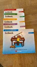 Lesboek Leonard Hal piano deel 1 2 3 4 en 5, Ophalen of Verzenden, Zo goed als nieuw, Overige niveaus