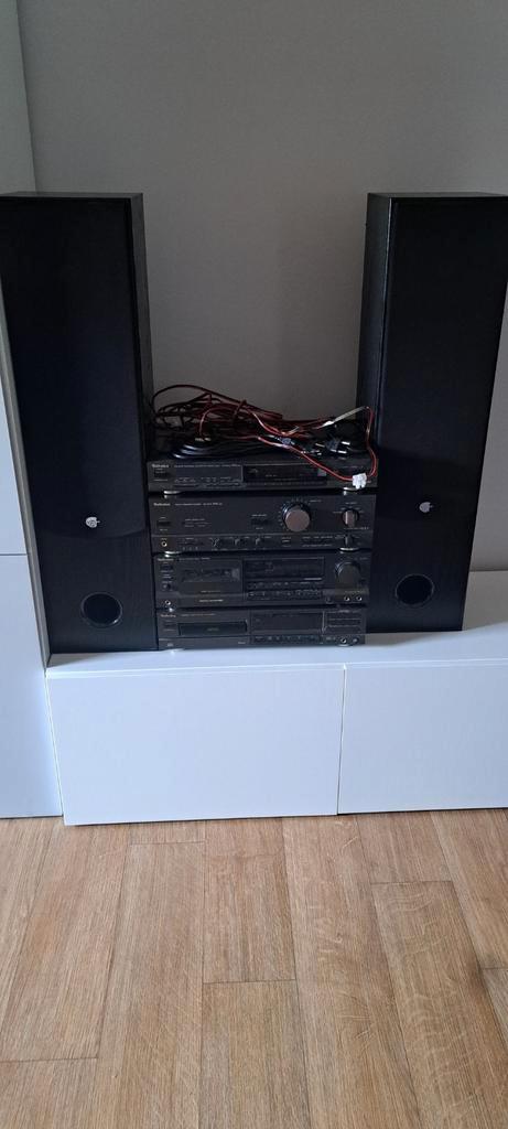 Technics stereo, Audio, Tv en Foto, Home Cinema-sets, Zo goed als nieuw, Overige spelers, 70 watt of meer, Overige merken, Ophalen