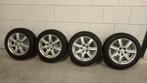 Set Rial lichtmetalen velgen met winterbanden, Auto-onderdelen, Banden en Velgen, Ophalen, Gebruikt, 16 inch, Banden en Velgen