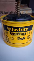 Te koop  Justrite plunjerkan 0,5 liter, Ophalen of Verzenden