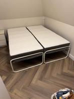 2-persoons bed - opklapbaar 160x210 cm, Huis en Inrichting, Slaapkamer | Bedden, Ophalen, Gebruikt, Tweepersoons, Metaal
