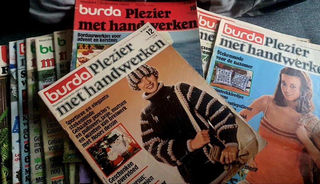 BURDA Patroonboeken breipatronen haakpatronen borduurpatrone, Ophalen of Verzenden, Patroon of Boek