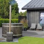 Hottub houtgestookt, Tuin en Terras, Bubbelbaden en Hottubs, Ophalen, Nieuw, Trap, Vast