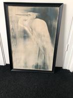 Zilverreiger van Meegeren, Ophalen, Zo goed als nieuw, Hout, Minder dan 50 cm