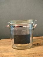 Suiker glazen pot SUIKER UNIE., Ophalen of Verzenden, Gebruikt, Glas, Pot, Bus of Blik