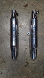 Harley davidson onderdelen uitlaat dempers en sissybars, Ophalen of Verzenden