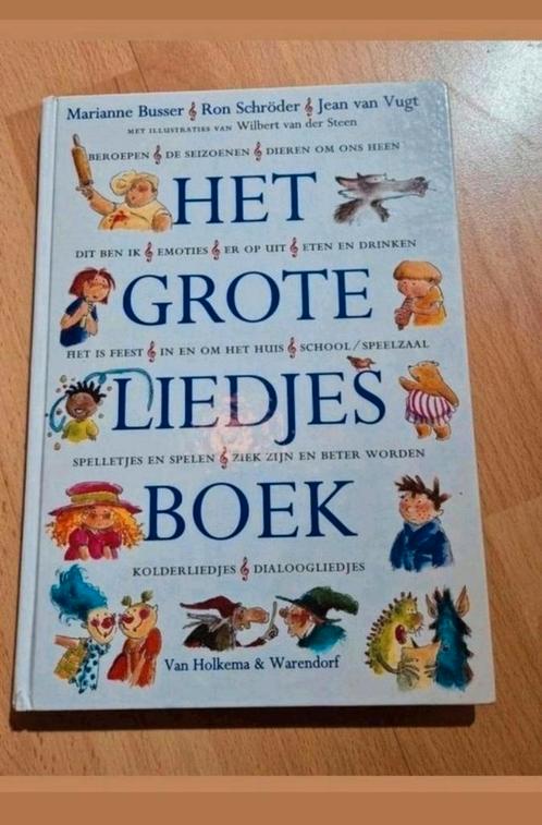 J. van Vugt - Het grote liedjesboek. Zgan. Hardcover, Boeken, Kinderboeken | Kleuters, Zo goed als nieuw, Ophalen of Verzenden